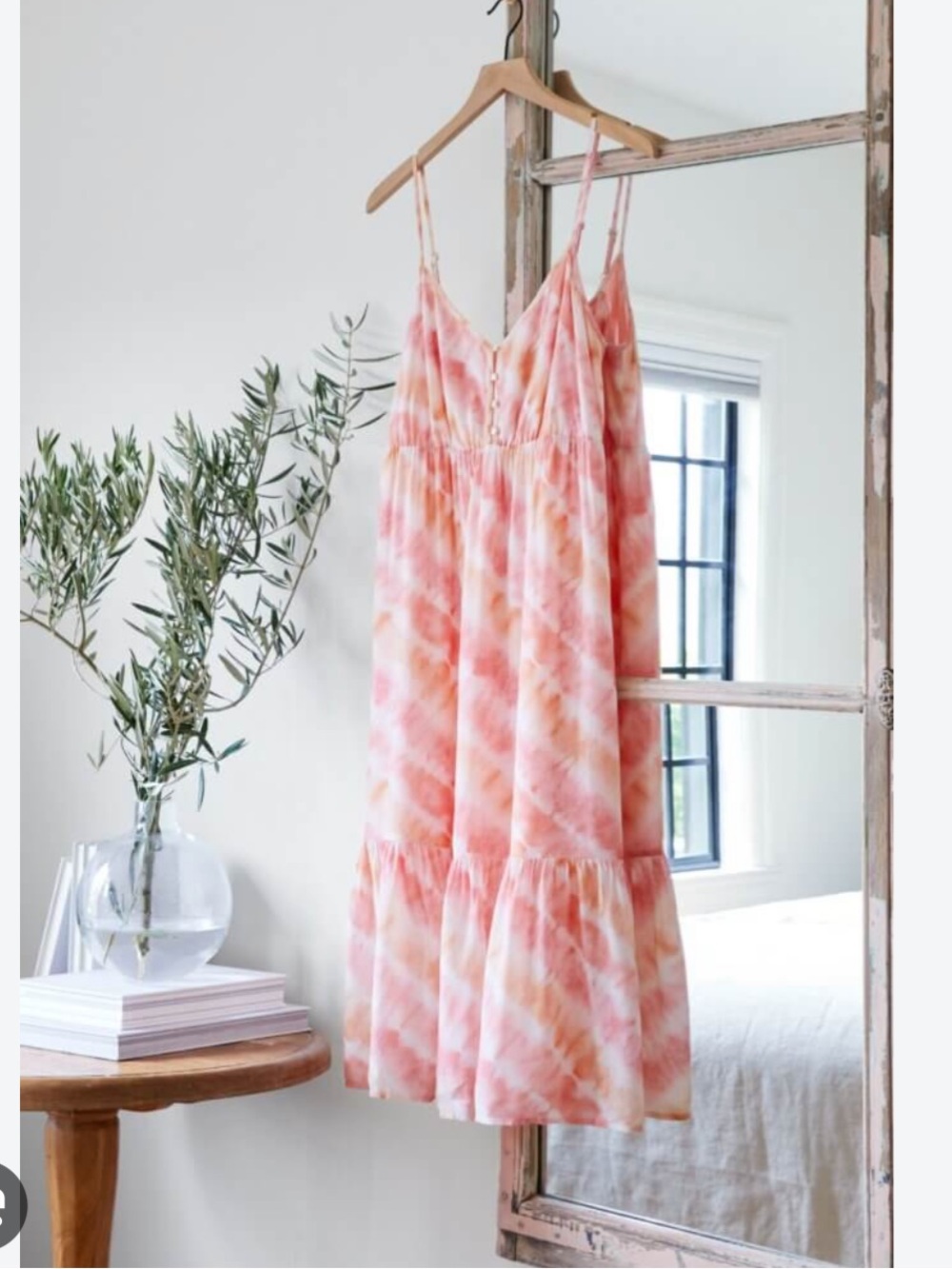Rails Delilah Midi Dress in Sunset Tie Dye Small